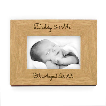 Personalised Free Text 6x4 Wooden Photo Frame - image 2