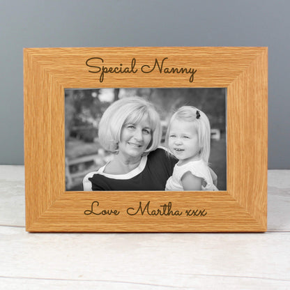 Personalised Free Text 6x4 Wooden Photo Frame - image 4
