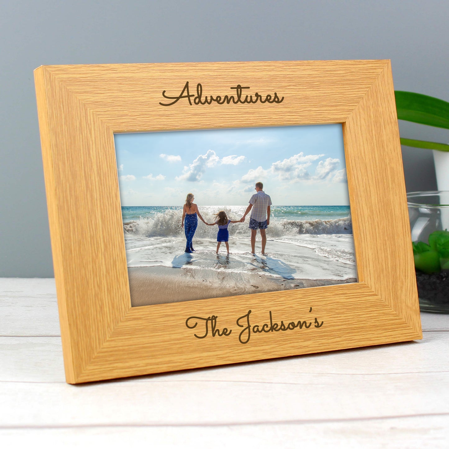 Personalised Free Text 6x4 Wooden Photo Frame - image 5