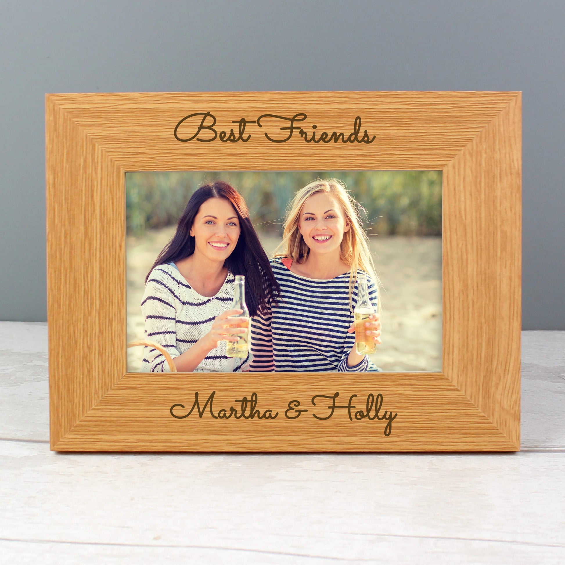 Personalised Free Text 6x4 Wooden Photo Frame - image 6
