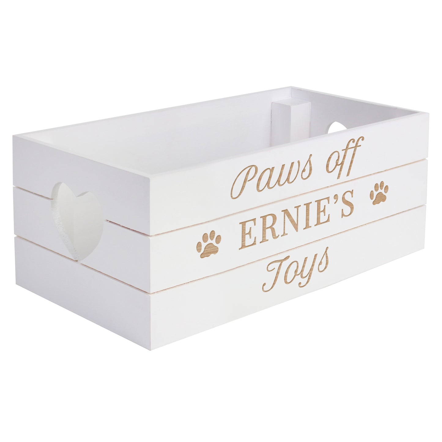 Personalised Pets White Wooden Crate - image 5