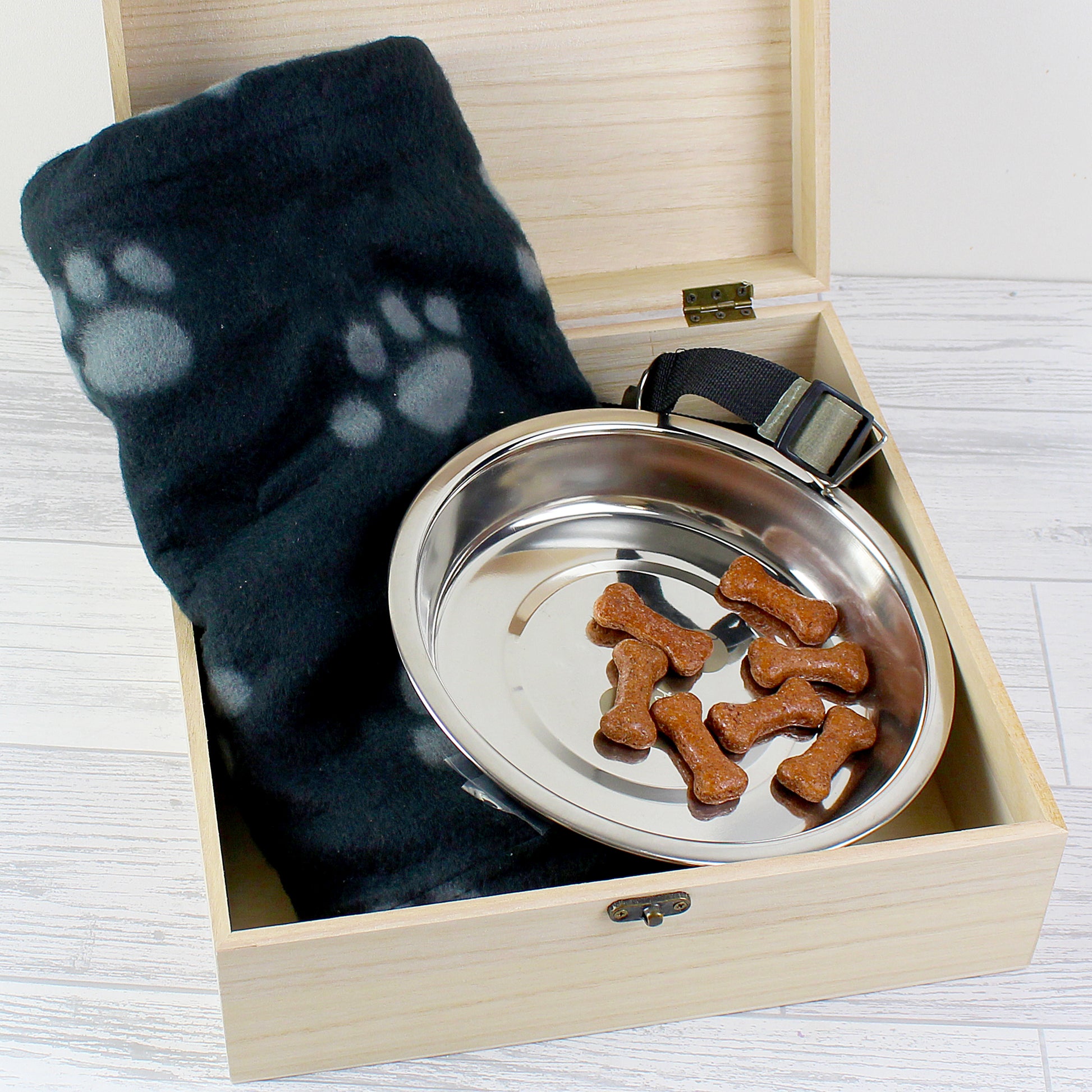 Personalised Pet Memorial Large Wooden Keepsake Box - image 5
