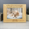 Personalised Pet Memorial 6x4 Photo Frame from Heartfelt Gifts