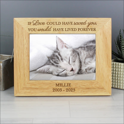 Personalised Pet Memorial 6x4 Photo Frame - image 3