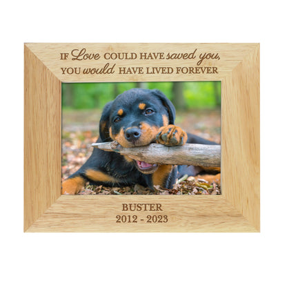 Personalised Pet Memorial 6x4 Photo Frame - image 4