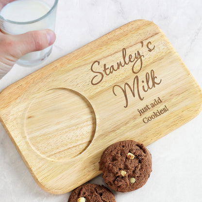 Personalised Free Text Wooden Coaster Tray - image 9