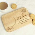 Personalised Floral Wooden Coaster Tray from Heartfelt Gifts