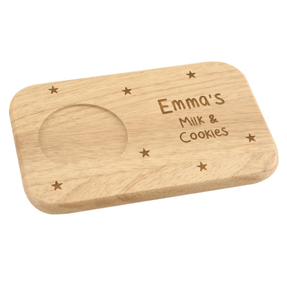 Personalised Stars Wooden Coaster Tray - image 5