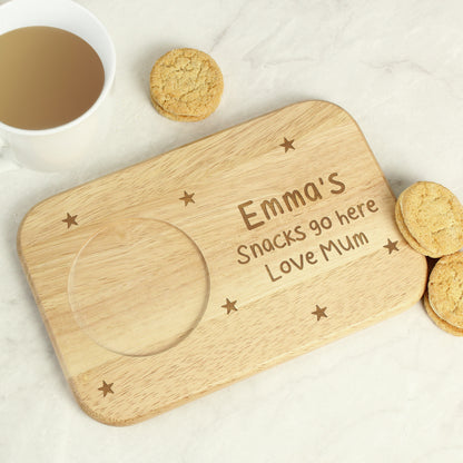 Personalised Stars Wooden Coaster Tray - image 8