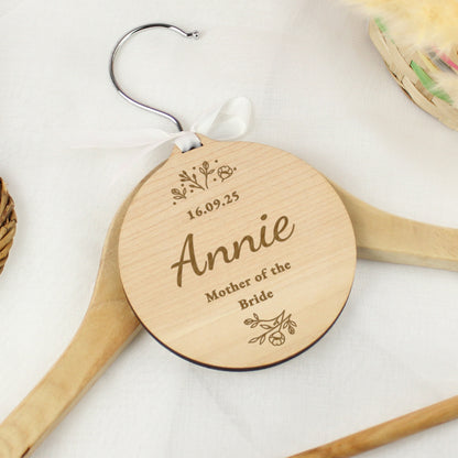 Personalised Wedding Party Wooden Tag - image 9