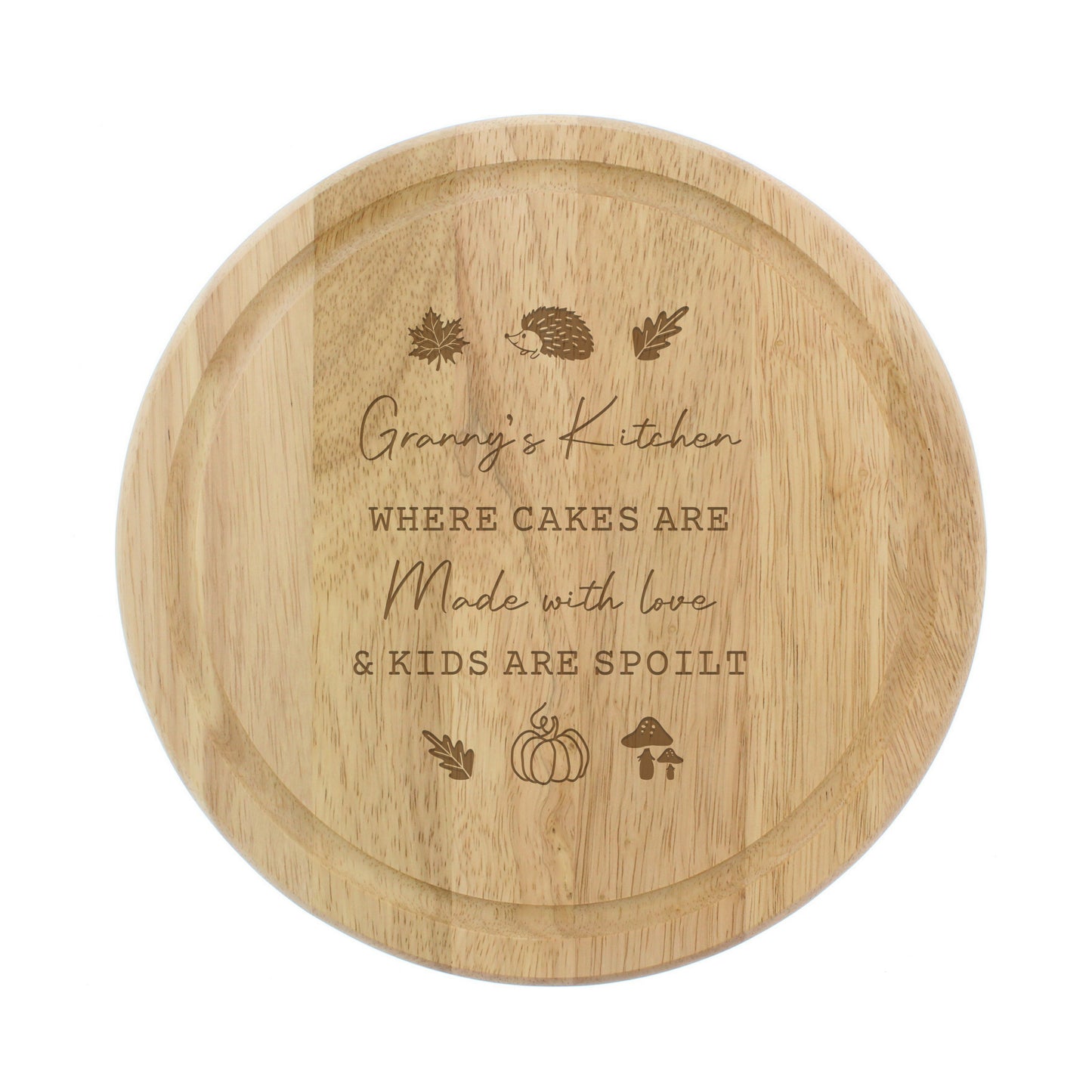 Personalised Autumn Wooden Chopping Board – Seasonal Kitchen Home Gift - image 4