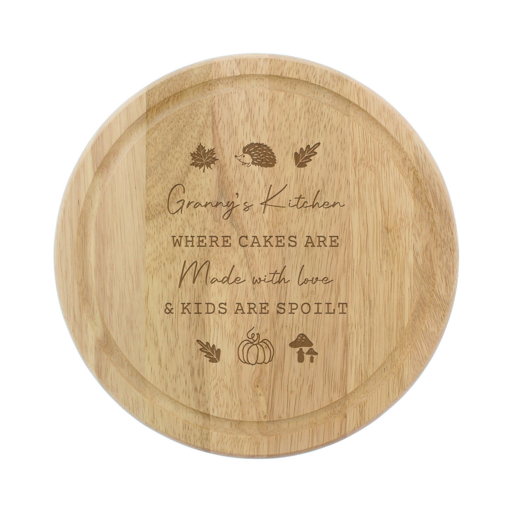 Personalised Autumn Wooden Chopping Board – Seasonal Kitchen Home Gift - image 4