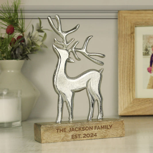 Personalised Stag Ornament - image 3