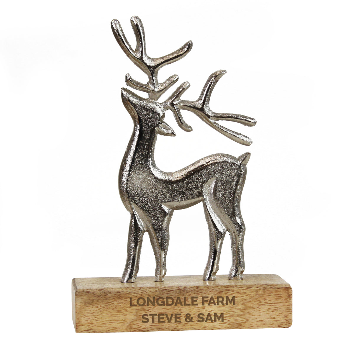 Personalised Stag Ornament - image 5