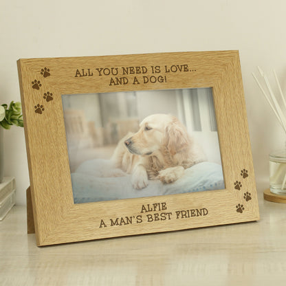 Personalised Pet 6x4 Photo Frame from Heartfelt Gifts