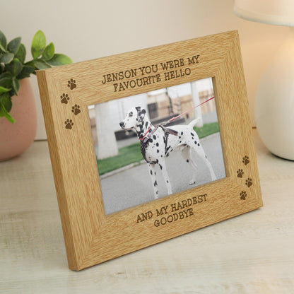 Personalised Pet 6x4 Photo Frame - image 2