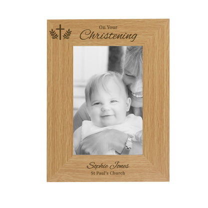 Personalised Christening 6x4 Photo Frame - image 4