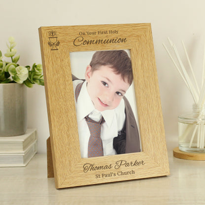 Personalised Holy Communion 6x4 Photo Frame - image 3
