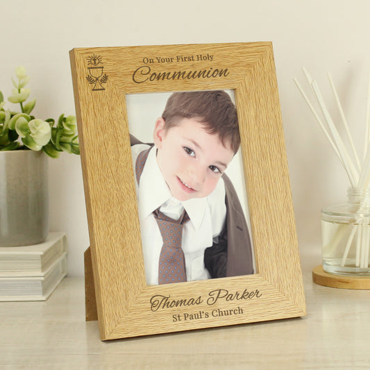 Personalised Holy Communion 6x4 Photo Frame - image 3