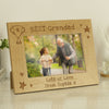 Personalised Simply The Best 6x4 Wooden Photo Frame – Dad & Birthday Gift