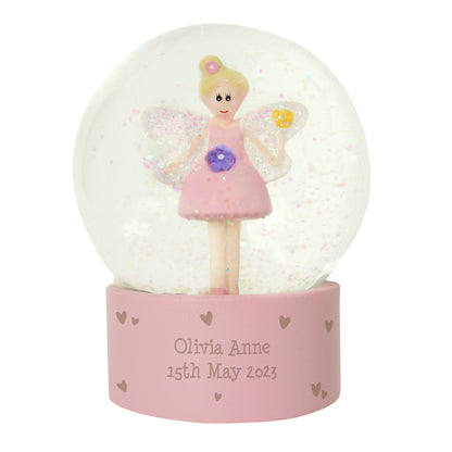 Personalised Fairy Glitter Snow Globe - image 6