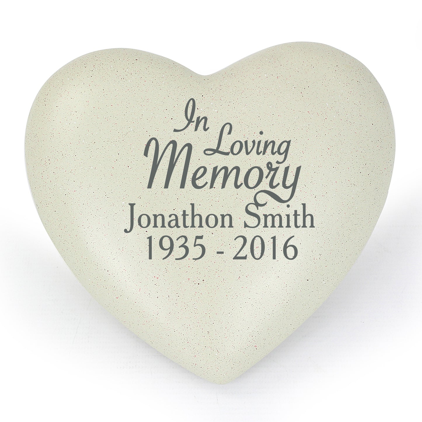 Personalised In Loving Memory Heart Memorial - image 2