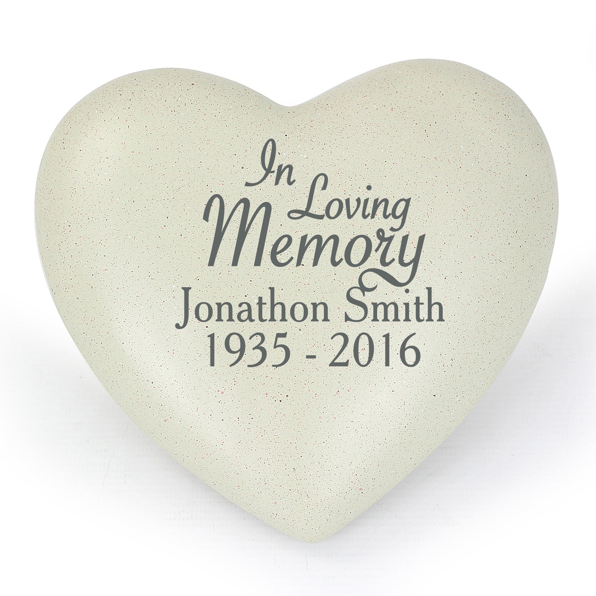 Personalised In Loving Memory Heart Memorial - image 2