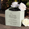 Personalised In Loving Memory Memorial Vase from Heartfelt Gifts