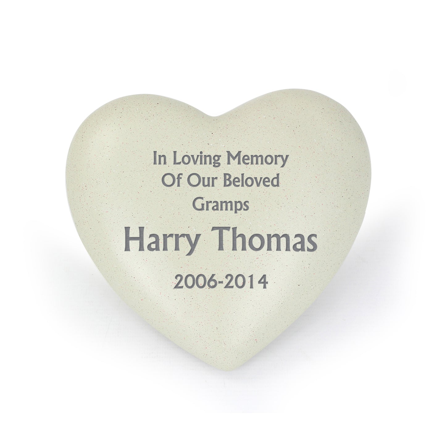 Personalised Heart Memorial - image 2