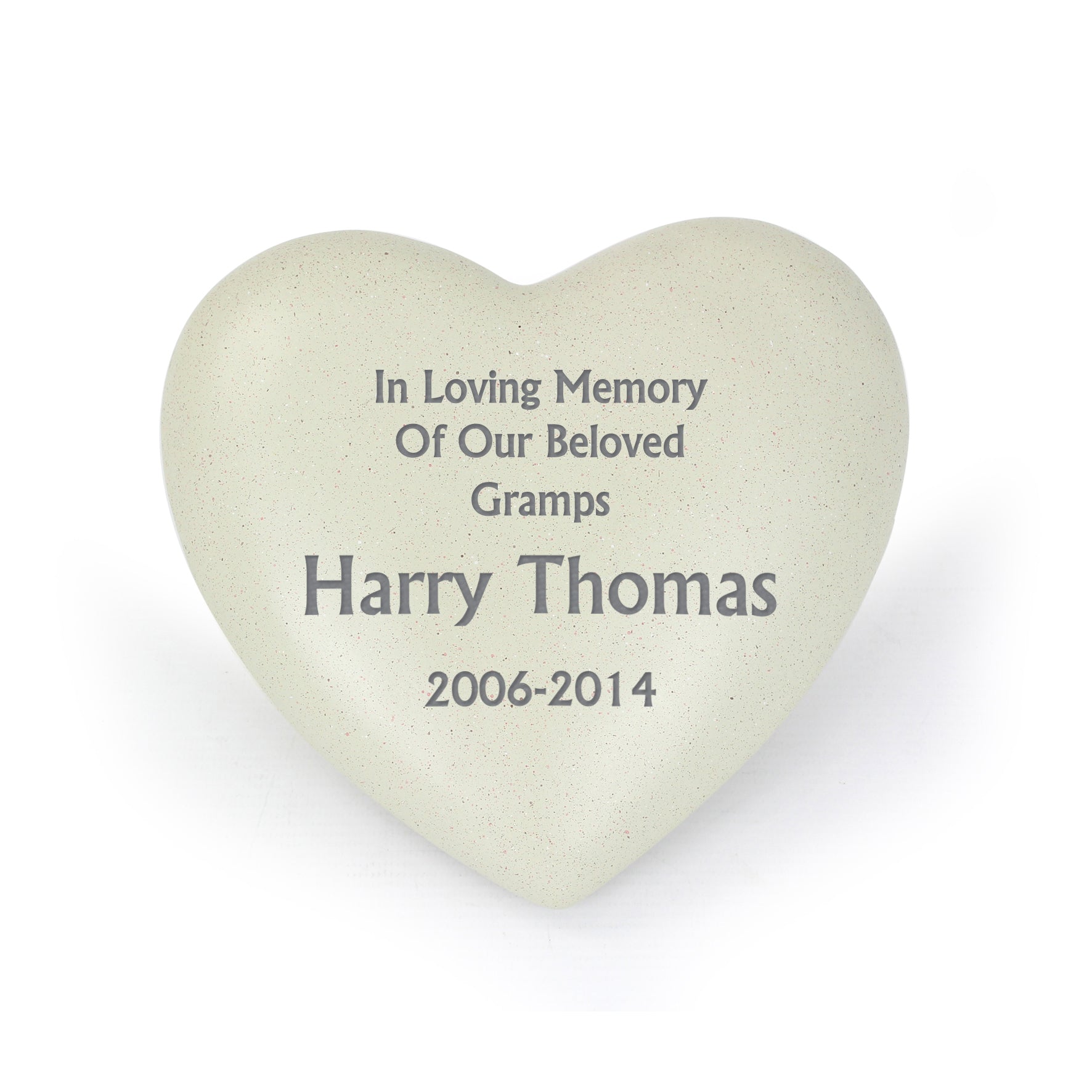 Personalised Heart Memorial - image 2