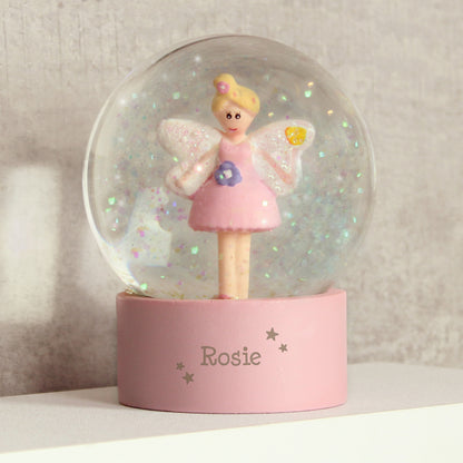 Personalised Fairy Any Name Glitter Snow Globe from Heartfelt Gifts