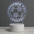 Personalised Football LED Colour Changing Desk Night Light from Heartfelt Gifts