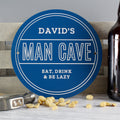 Personalised Man Cave Heritage Plaque from Heartfelt Gifts