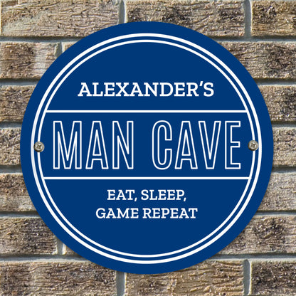 Personalised Man Cave Heritage Plaque - image 3