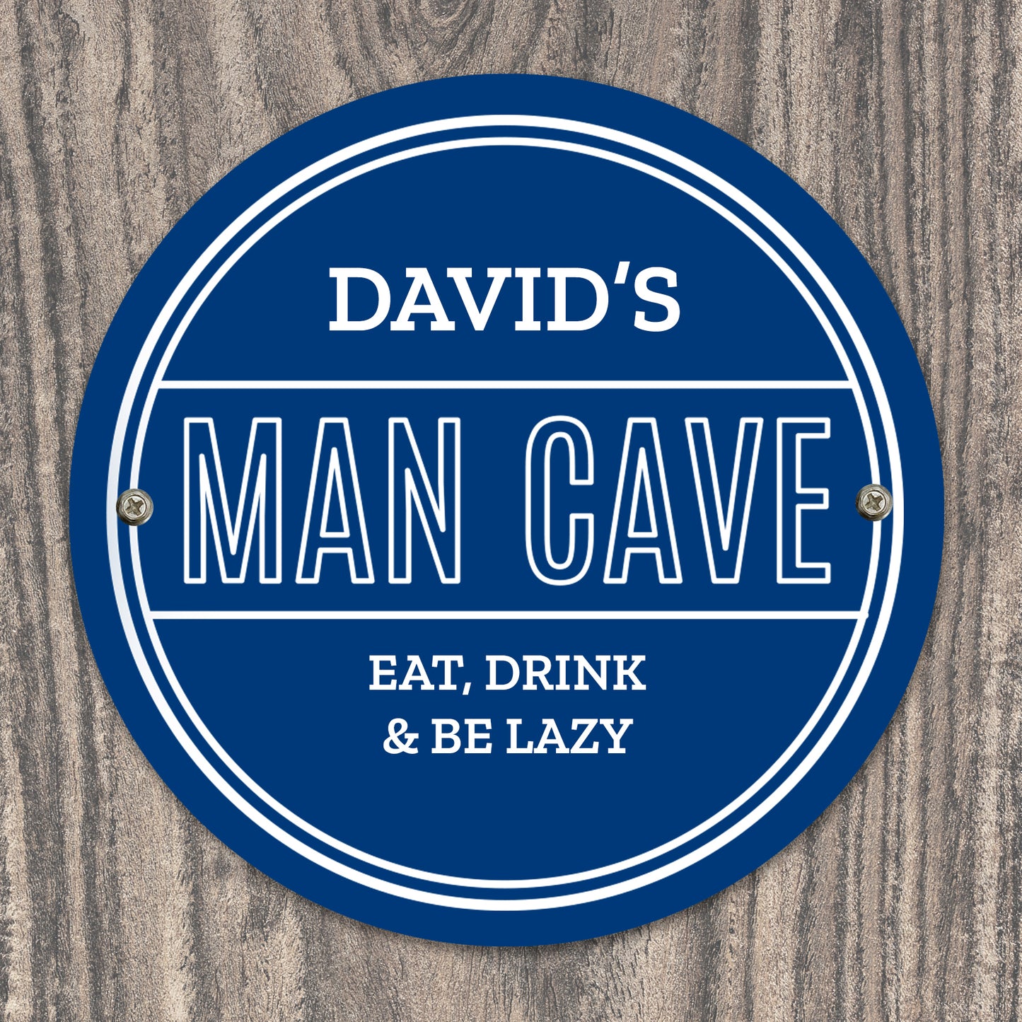 Personalised Man Cave Heritage Plaque - image 5