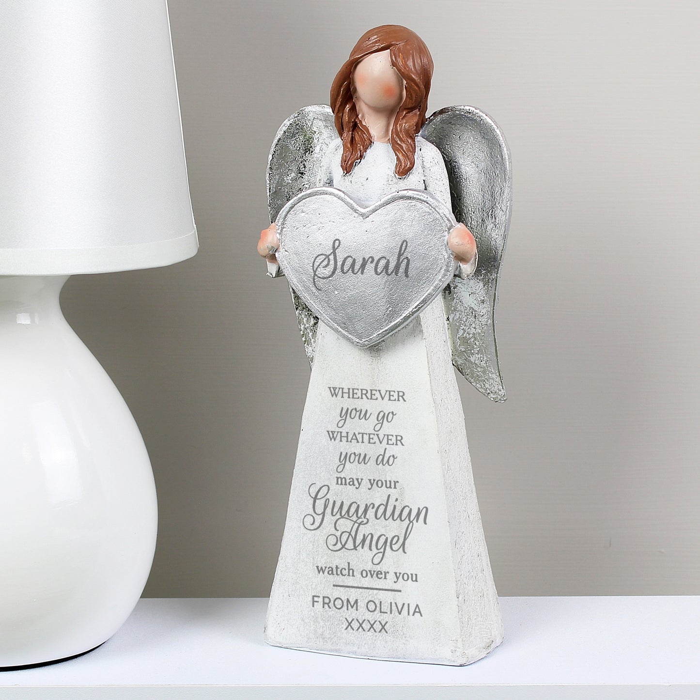 Personalised Guardian Angel Ornament from Heartfelt Gifts