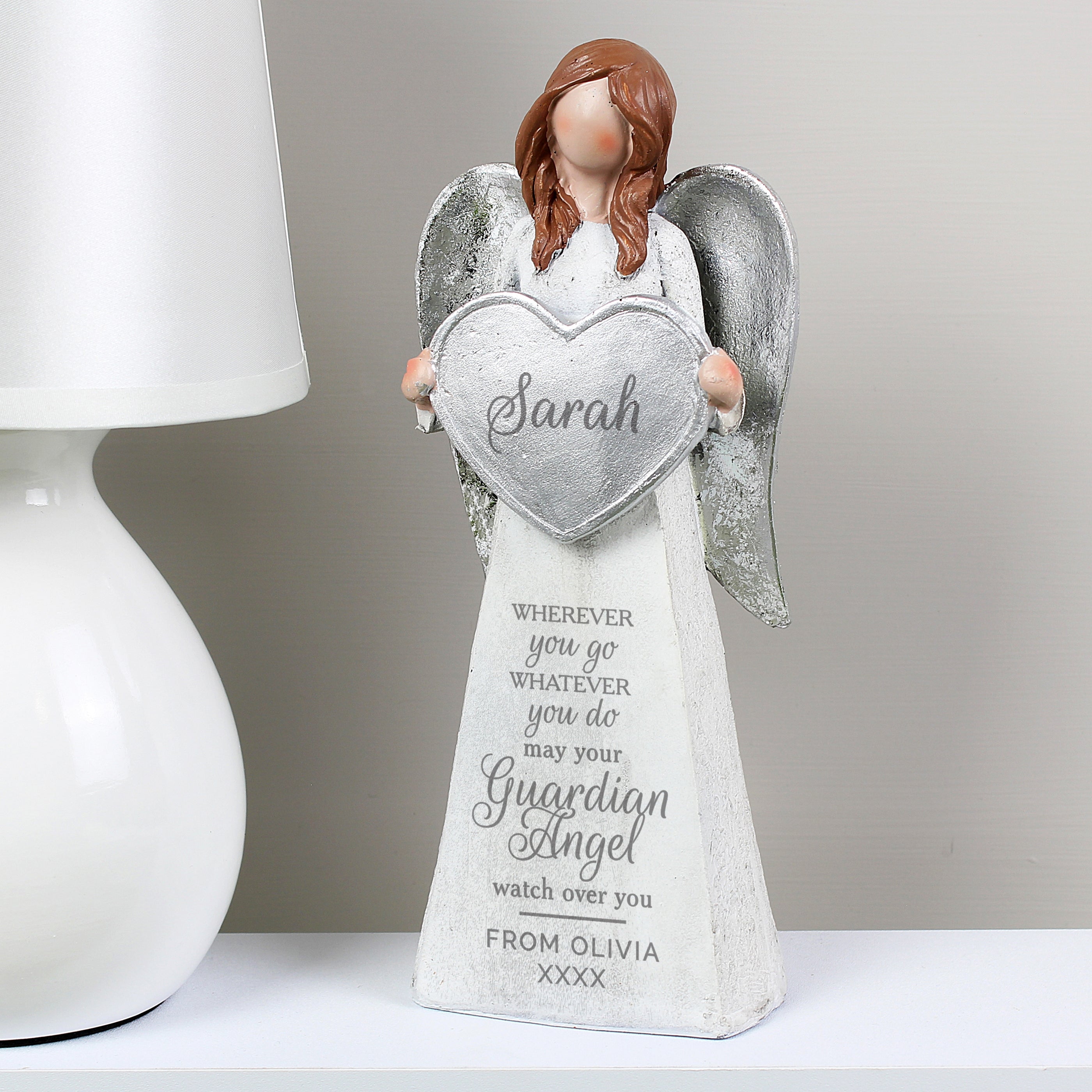 Personalised Guardian Angel Ornament from Heartfelt Gifts