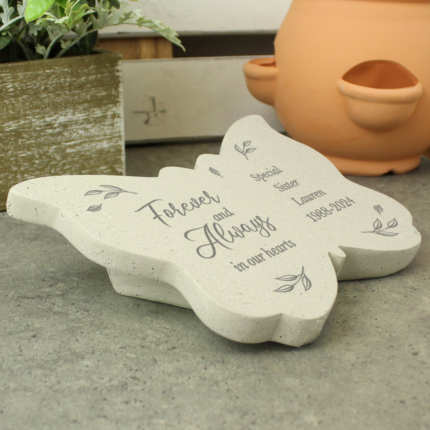 Personalised Forever and Always Memorial Butterfly - image 7