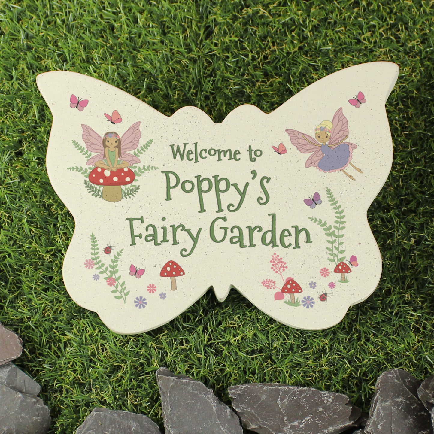Personalised Fairy Garden Butterfly Ornament - image 2