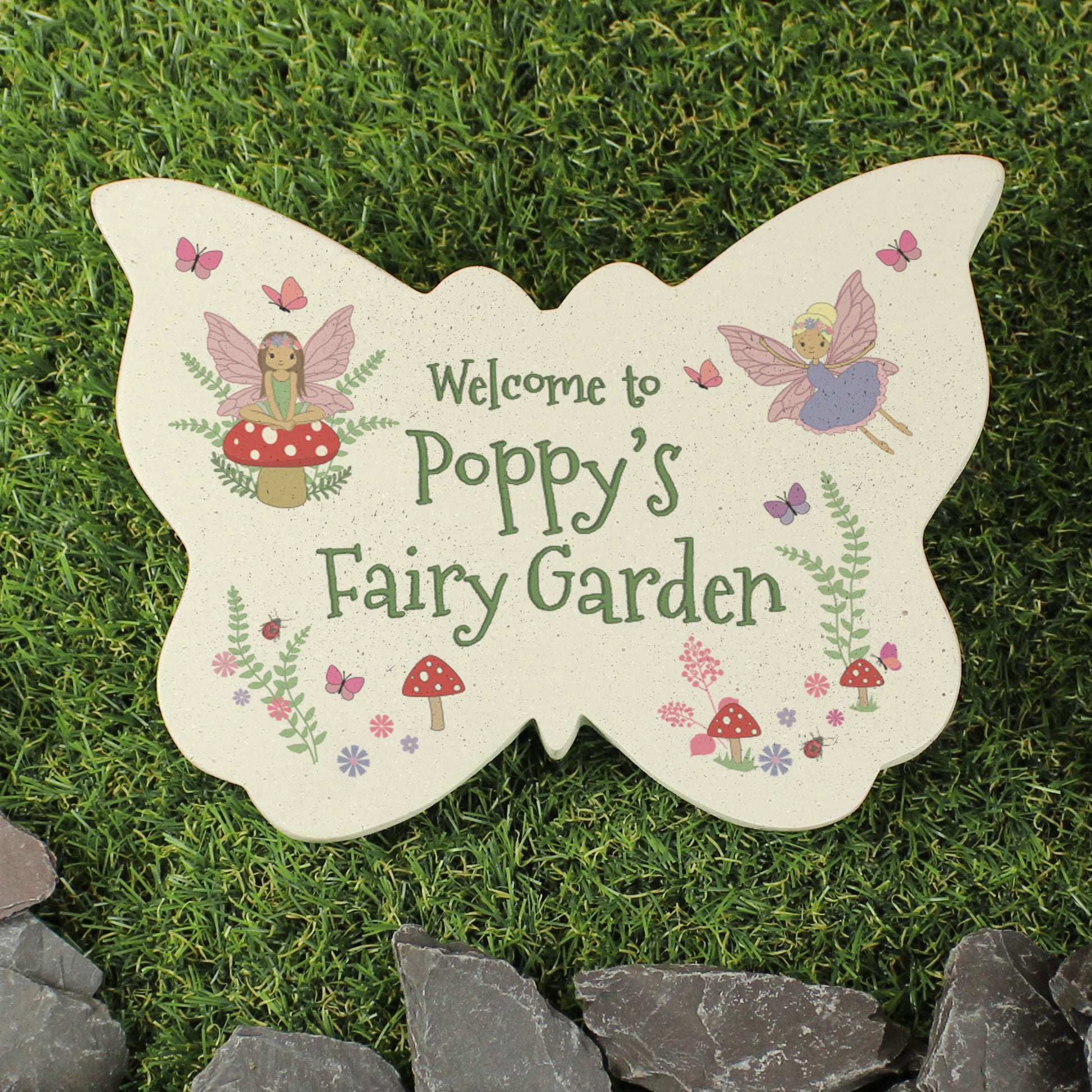 Personalised Fairy Garden Butterfly Ornament - image 2