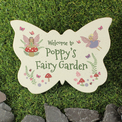 Personalised Fairy Garden Butterfly Ornament - image 2