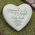 Personalised Angel Heart Memorial from Heartfelt Gifts