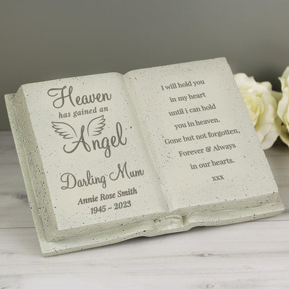Personalised Angel Memorial Book - image 6