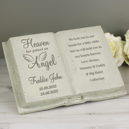 Personalised Angel Memorial Book - image 7