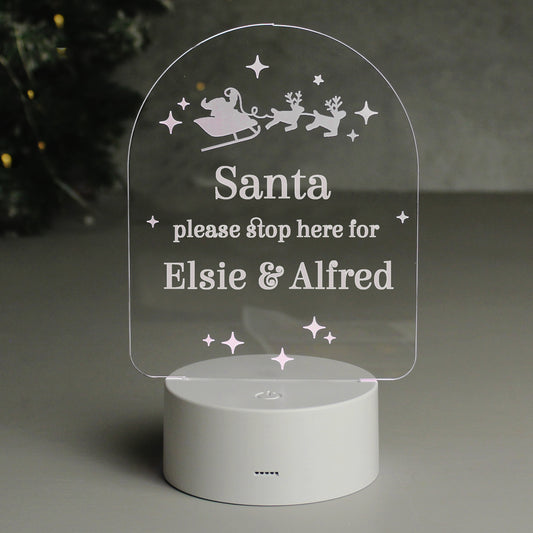 Personalised Free Text Christmas LED Light - image 2