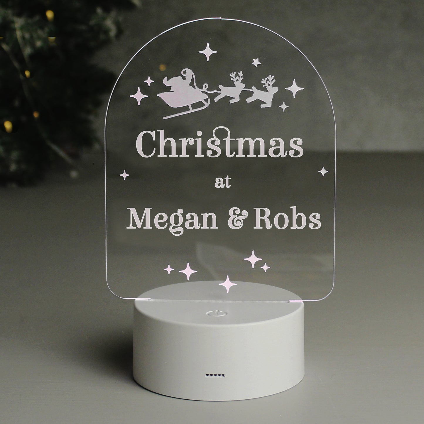 Personalised Free Text Christmas LED Light - image 12