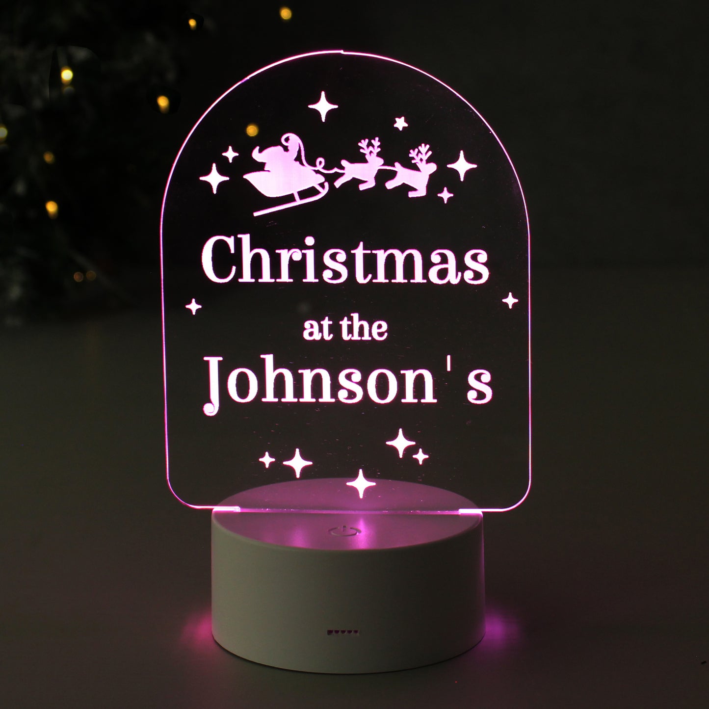 Personalised Free Text Christmas LED Light - image 13