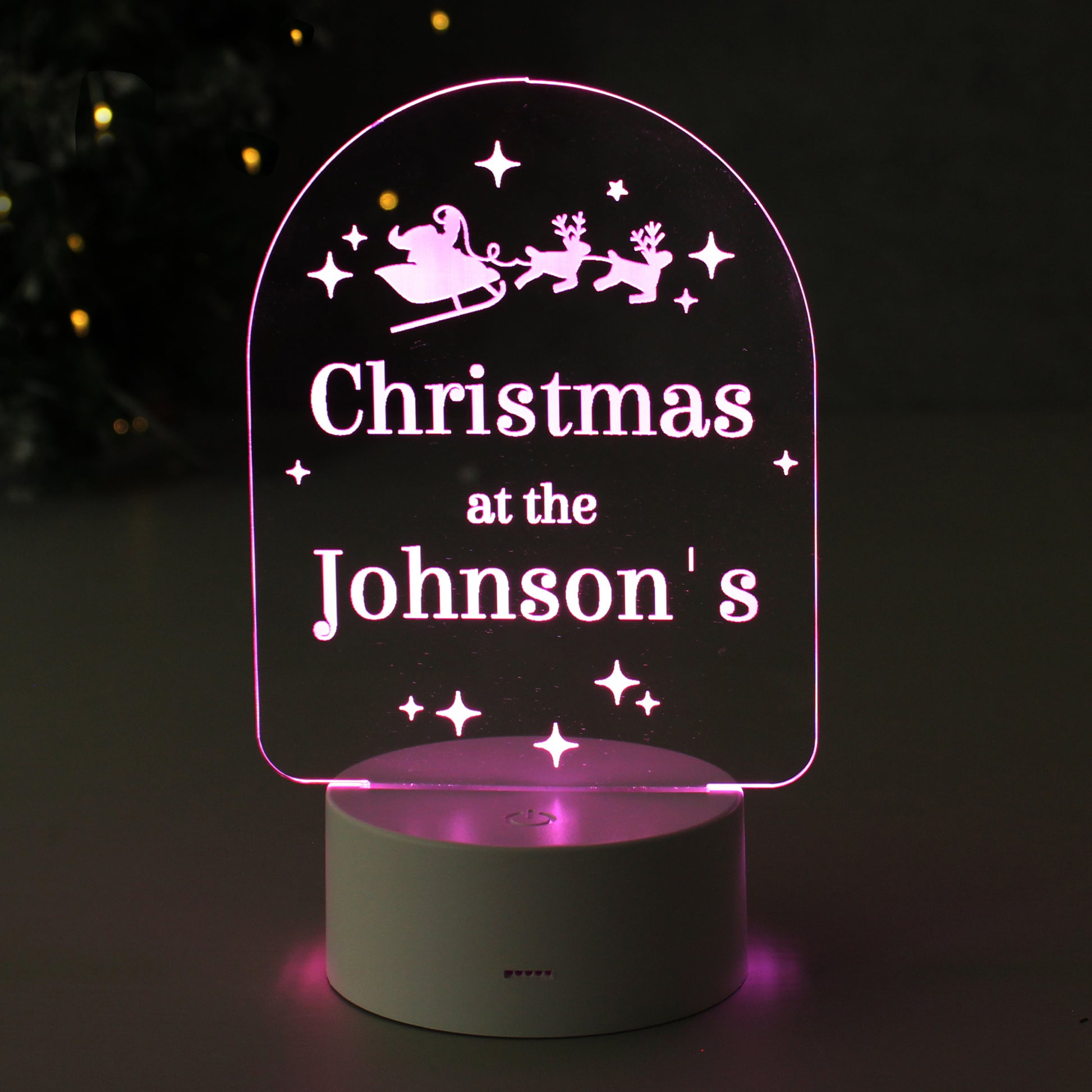Personalised Free Text Christmas LED Light - image 13
