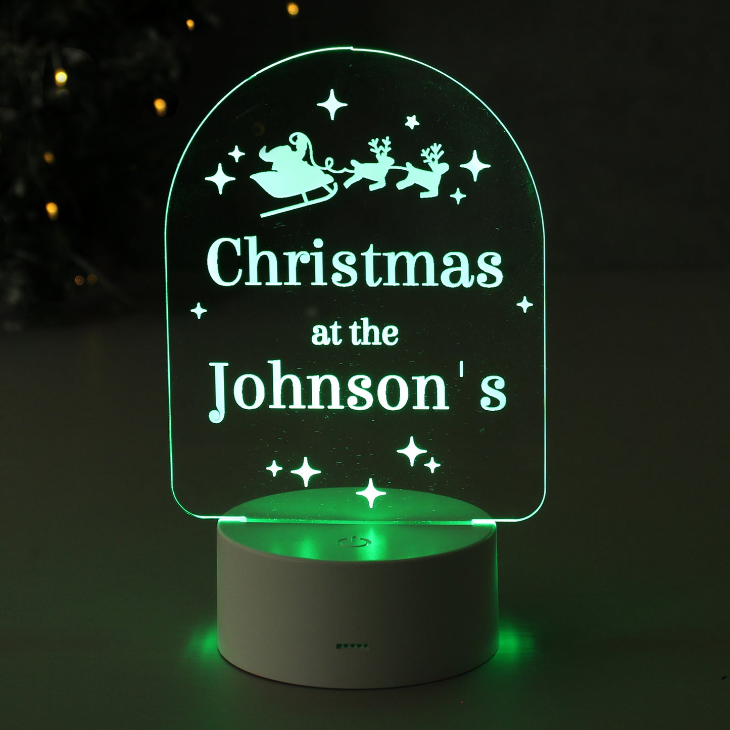 Personalised Free Text Christmas LED Light - image 6