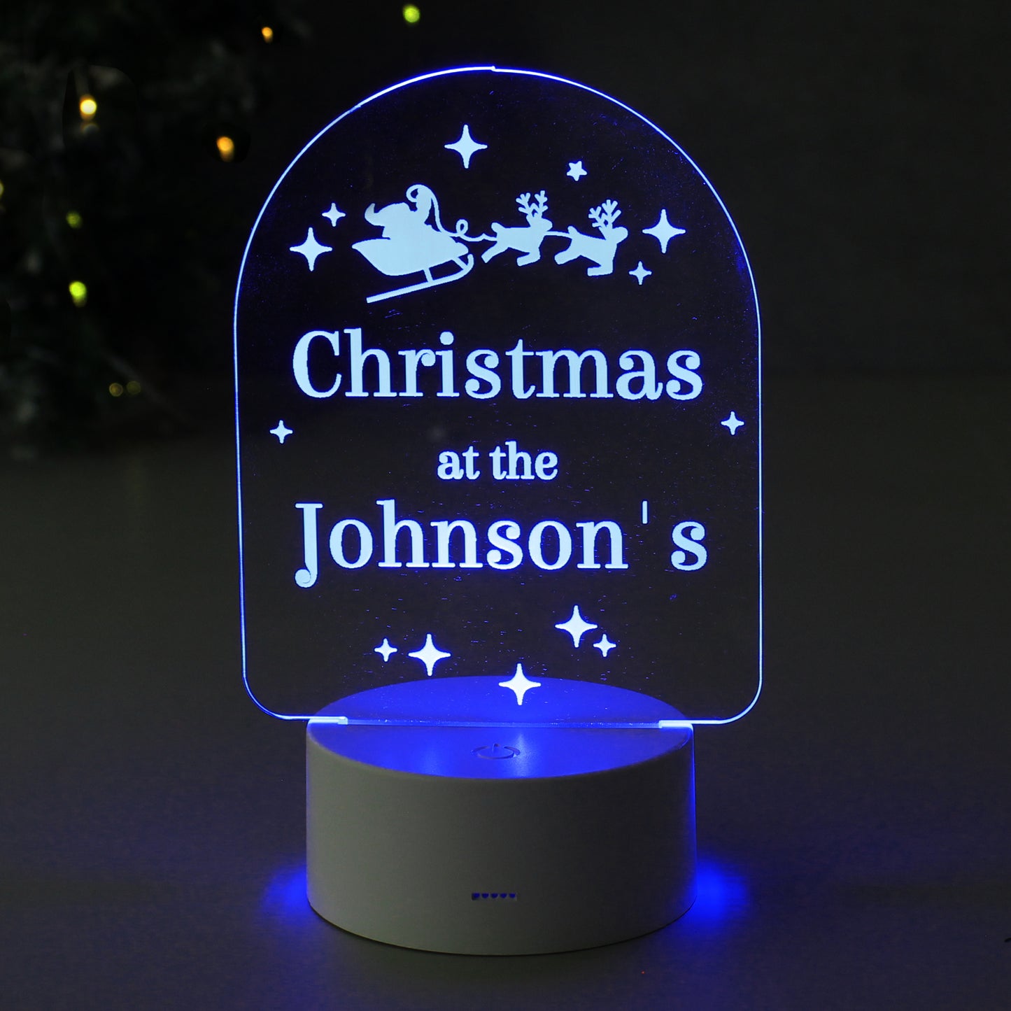 Personalised Free Text Christmas LED Light - image 7